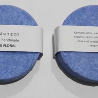 Blue Floral Solid Shampoo